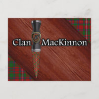 Clan MacKinnon Tartan Sgian Dubh Blade