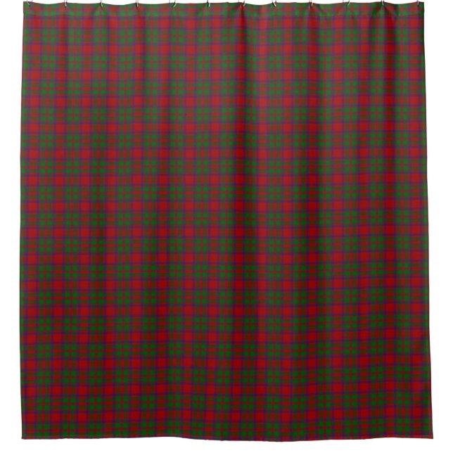Clan MacKintosh McIntosh Scottish Heritage Tartan Shower Curtain (Front)