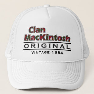 Clan MacKintosh Vintage Customise Your Birthyear Trucker Hat