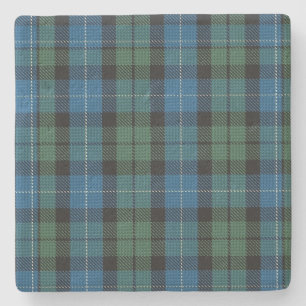 Clan MacKirdy Tartan Plaid Stone Coaster