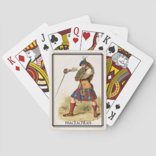 Clan MacLachlan Classic Scotland Bicycle Deck Playing Cards