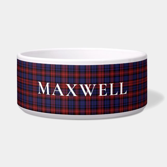 Clan MacLachlan Plaid Tartan Red Purple Check (Front)