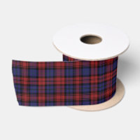 Clan MacLachlan Plaid Tartan Red Purple Check