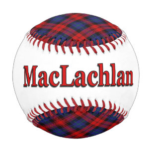 Clan MacLachlan Scottish Tartan Dreams Baseball