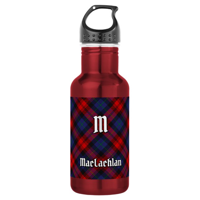 Clan MacLachlan Tartan 532 Ml Water Bottle (Front)