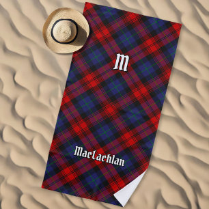 Clan MacLachlan Tartan Beach Towel