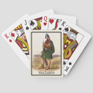 Clan MacLaren Classic Scotland Bicycle Deck Playing Cards