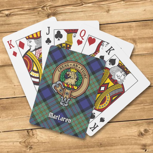 Clan MacLaren Crest Playing Cards (Creator Uploaded)