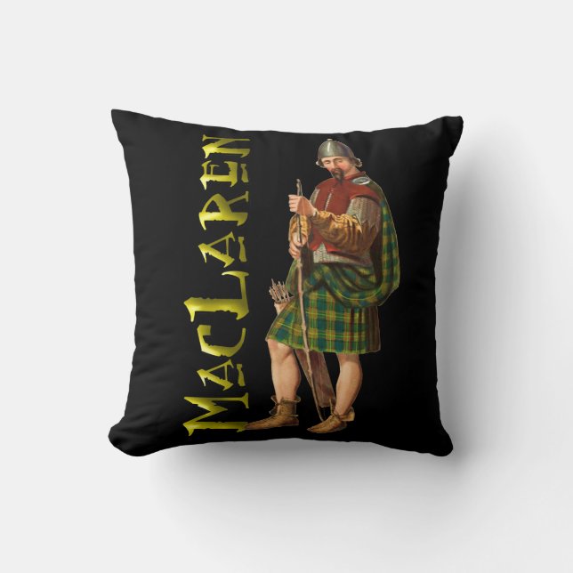 Clan MacLaren Highland Dream Cushion (Front)