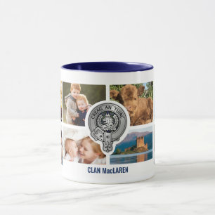 Clan MacLaren Personalised Family Mug