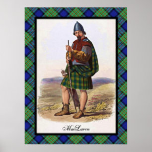 Clan MacLaren Scottish Dreams Poster