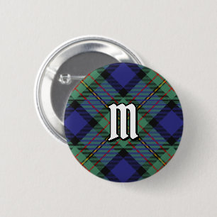 Clan MacLaren Tartan 6 Cm Round Badge