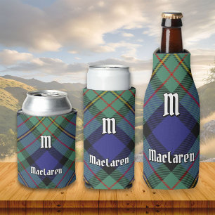 Clan MacLaren Tartan Can Cooler