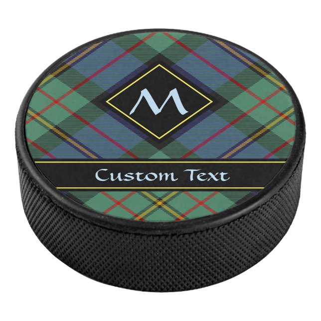 Clan MacLaren Tartan Hockey Puck (3/4)