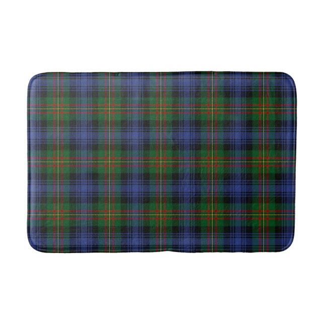 Clan MacLaren Tartan Plaid  Bath Mat (Front)