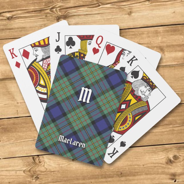 Clan MacLaren Tartan Playing Cards (Creator Uploaded)
