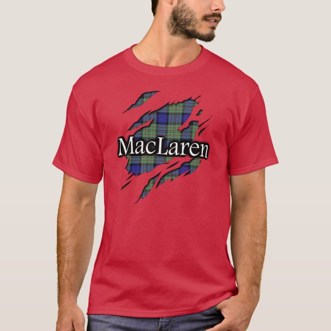 Clan MacLaren Tartan Spirit Shirt (Front)