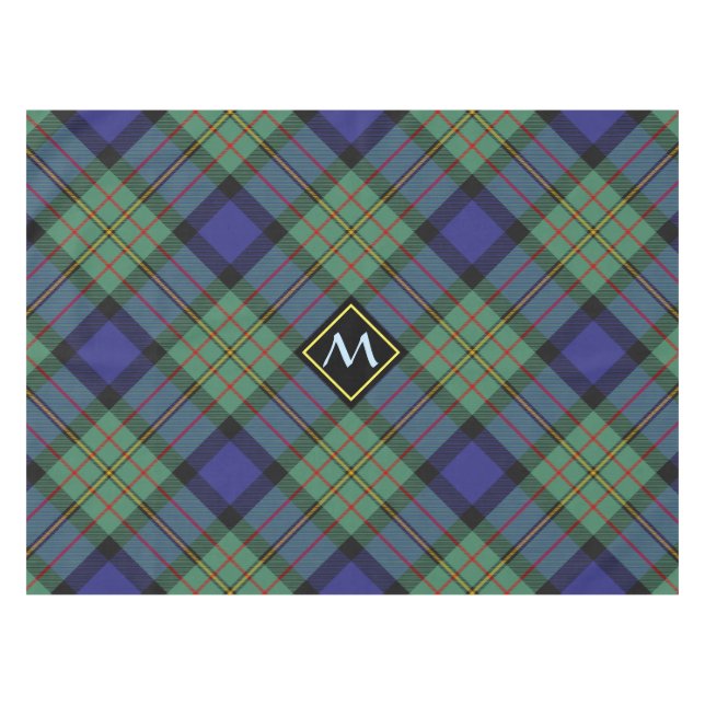 Clan MacLaren Tartan Tablecloth (Front (Horizontal))
