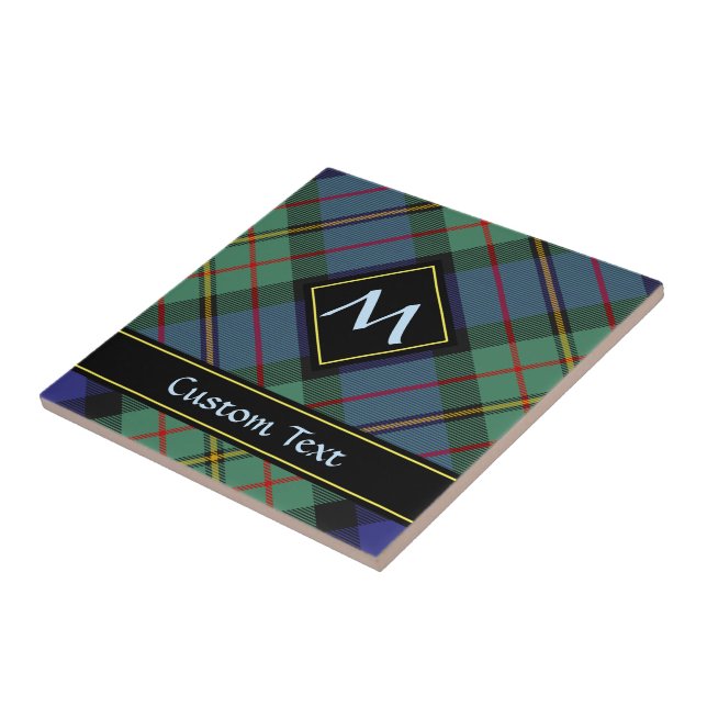 Clan MacLaren Tartan Tile (Side)