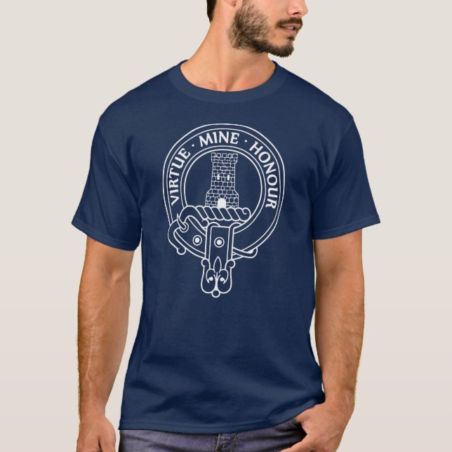 Clan MacLean Crest  T-Shirt (Front)