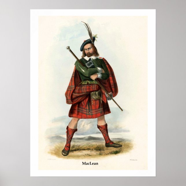 Clan MacLean Poster (Front)