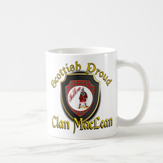 Clan MacLean Scottish Proud Cups Mugs (Right)