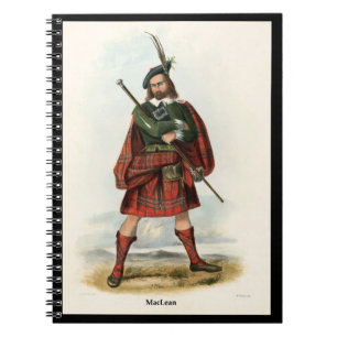 Clan MacLean Spiral Notebook