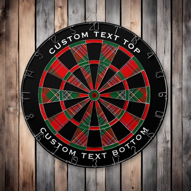 Clan MacLean Tartan Dartboard (Creator Uploaded)