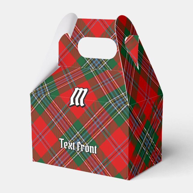 Clan MacLean Tartan Favour Box (Front Side)