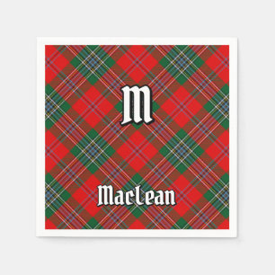 Clan MacLean Tartan Napkin
