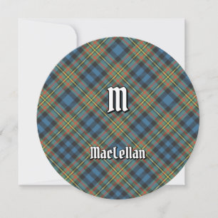Clan MacLellan Ancient Tartan Invitation