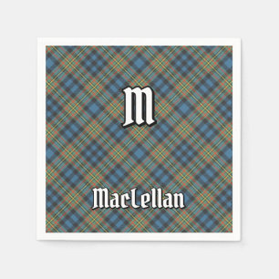 Clan MacLellan Ancient Tartan Napkin