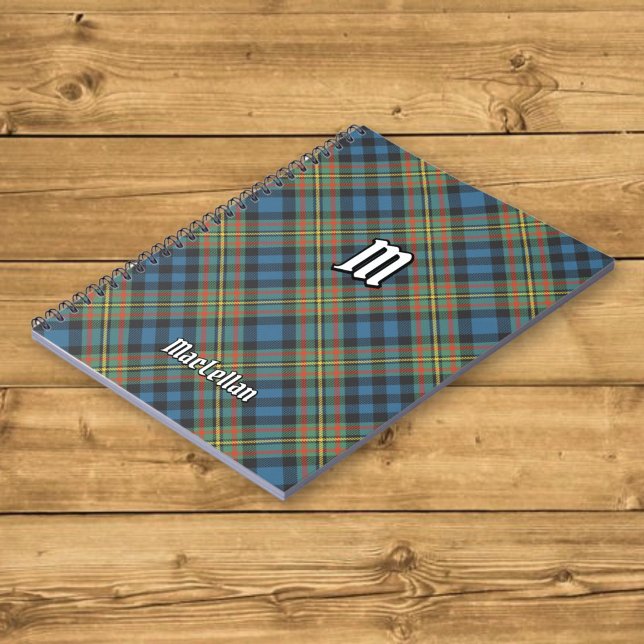 Clan MacLellan Ancient Tartan Notebook (Creator Uploaded)