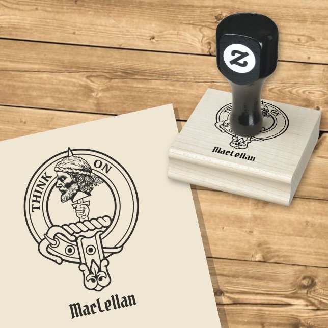 Clan MacLellan Crest Rubber Stamp (Creator Uploaded)