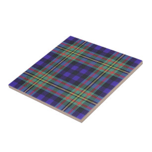 Clan MacLellan Scottish Expressions Tartan Tile