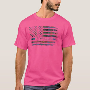 Clan MacLennan Scottish tartan US flag kilt Scotla T-Shirt