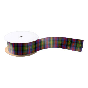 Clan MacLennan Tartan Satin Ribbon