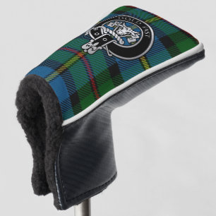 Clan MacLeod Crest & Hunting Tartan Golf Head Cove Cover
