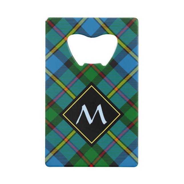 Clan MacLeod Crest over Hunting Tartan (Front)