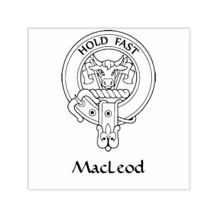 Clan MacLeod [Edit] Crest  Self-inking Stamp