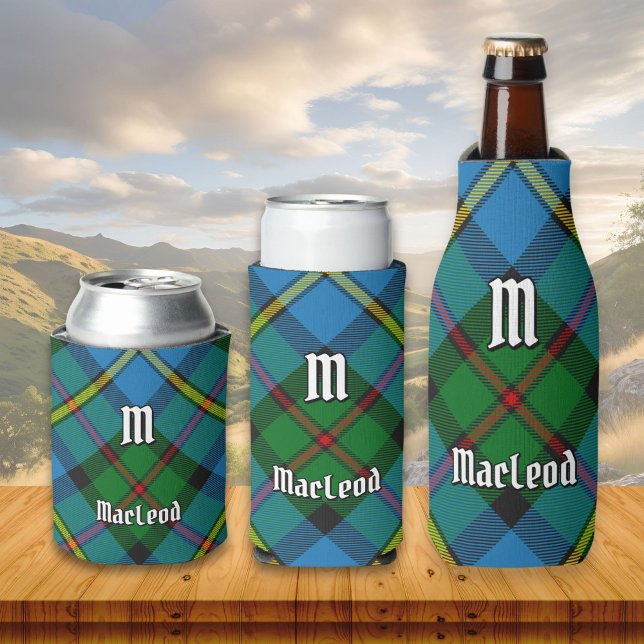Clan MacLeod Hunting Tartan Can Cooler (Creator Uploaded)