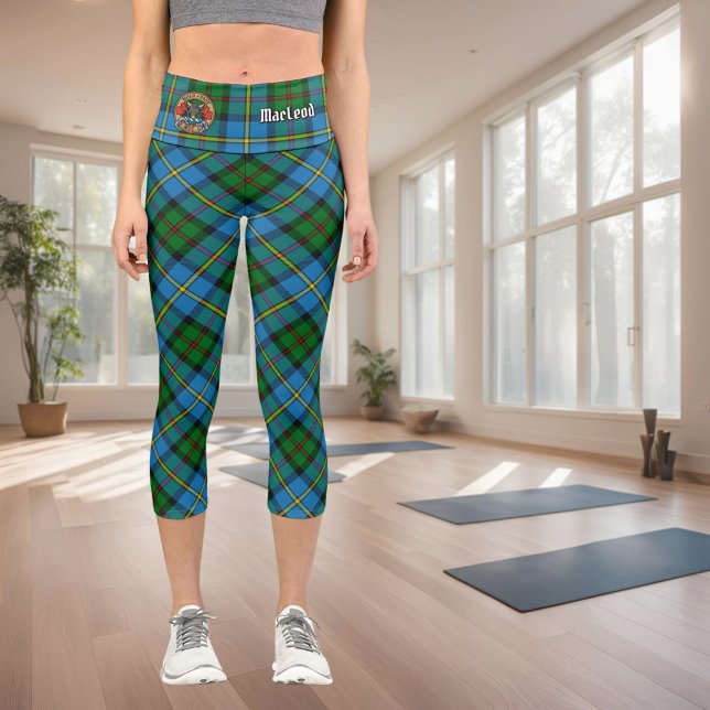 Clan MacLeod Hunting Tartan Capri Leggings (Creator Uploaded)