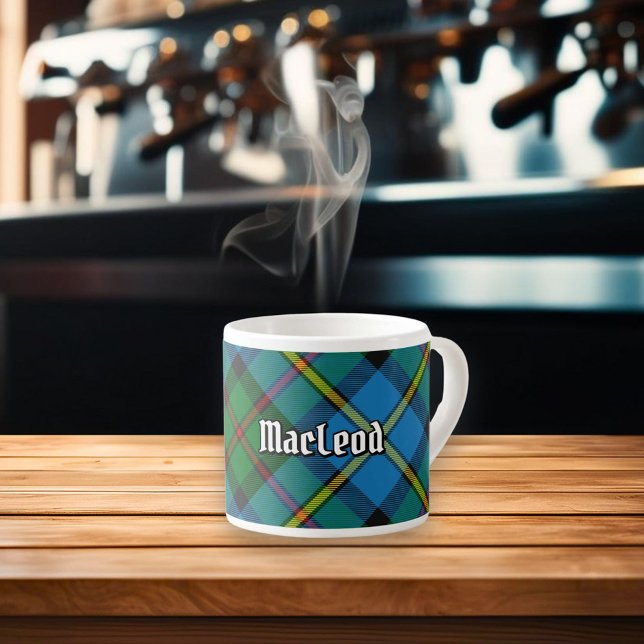 Clan MacLeod Hunting Tartan Espresso Cup (Creator Uploaded)
