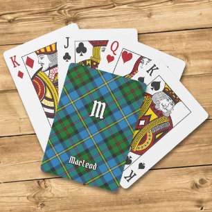 Clan MacLeod Hunting Tartan Playing Cards