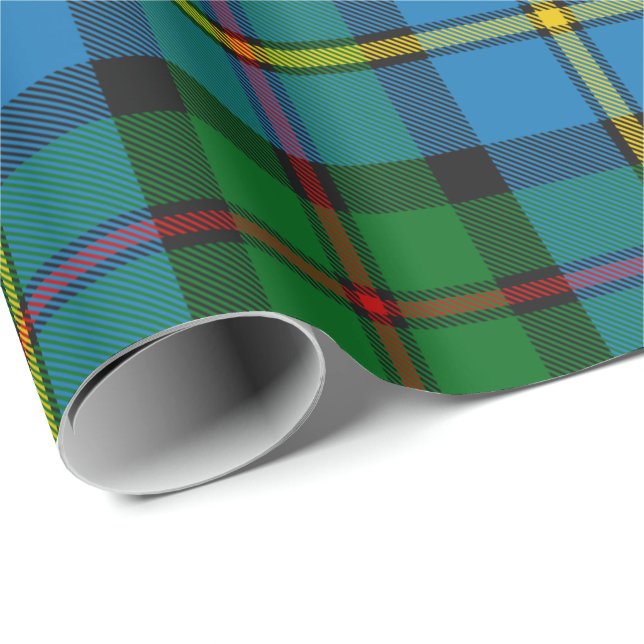 Clan MacLeod Hunting Tartan Wrapping Paper (Roll Corner)
