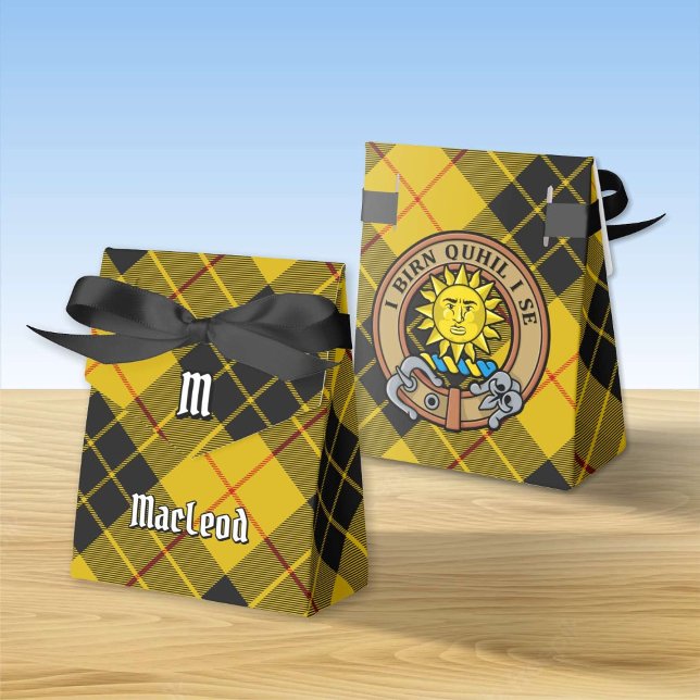 Clan MacLeod of Lewis Crest Favour Box (Creator Uploaded)