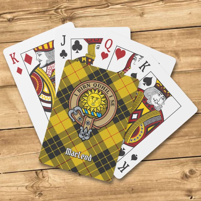 Clan MacLeod of Lewis Crest Playing Cards (Creator Uploaded)