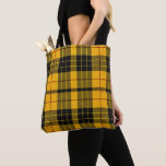 Clan MacLeod of Lewis Scottish Tartan Tote Bag<br><div class="desc">Amazing Clan MacLeod yellow and black tartan design. Abstract classic colours plaid pattern. Vintage beauty of chequered design. Classic Scottish print. Great Tote Bag gift for her!</div>