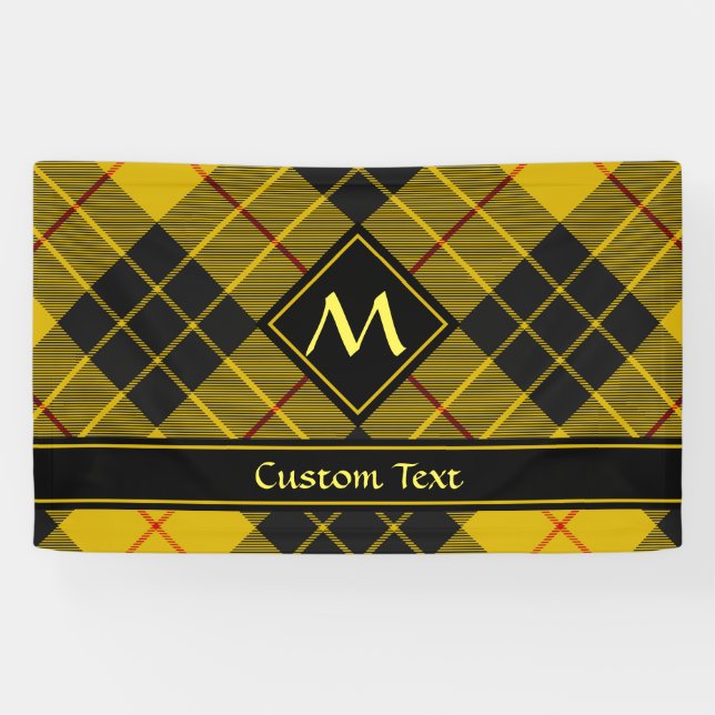 Clan Macleod of Lewis Tartan Banner (Horizontal)