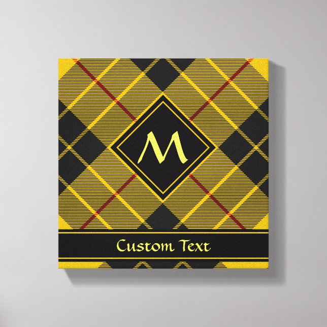 Clan Macleod of Lewis Tartan Canvas Print (Front)